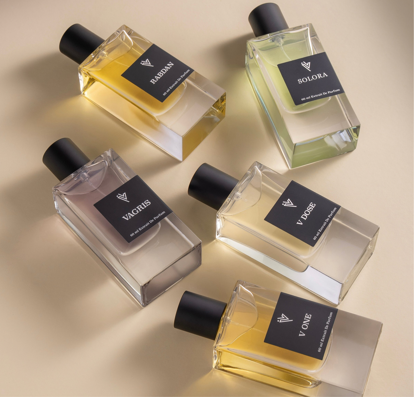 5 parfums!